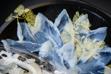 画像をギャラリービューアに読み込む, とらふぐ刺身小分けセット(3人前)